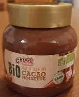 中的糖分和营养成分 Choco nussa