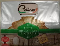 Sugar and nutrients in Certossa lidl