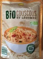 Sokerin määrä sisällä Bio couscous aux légumes