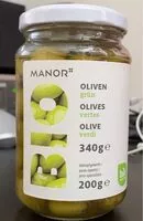 चीनी की मात्रा Olives vertes