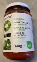 चीनी की मात्रा Sauce tomate avec basilique BIO