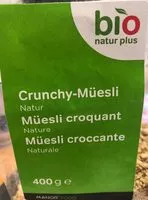 चीनी की मात्रा Manor Crunchy müesli