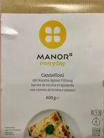 Sucre et nutriments contenus dans Manor everyday