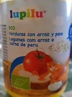 Количество сахара в Bio verduras con arroz y pavo