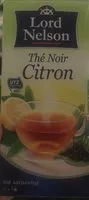 Amount of sugar in Thé noir citron