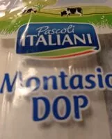 Amount of sugar in Montasio