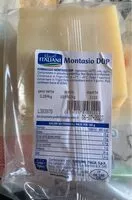 Amount of sugar in Montasio DOP