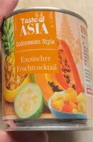 Zuckermenge drin Taste of Asia Indonesien Style