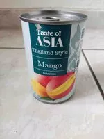 Zuckermenge drin mangoschnitten