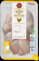 Zuckermenge drin ALDI MEINE METZGEREI Hähnchenschenkel mit Rückenstück Frisch; HKL A; zum Braten oder für den Grill Aus der Frischetruhe 4.89 1,1-kg-Packung kg = 4.45