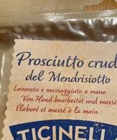 Zuckermenge drin Prosciutto crudo del Mendrisiotto