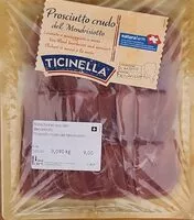 Zuckermenge drin Prosciutto crudo del Mendrisiotto