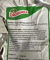 入っている砂糖の量 Karstai rukyta vistiena