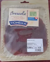 Zuckermenge drin Bresaola