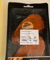 Amount of sugar in Steak de porc au poivre