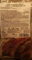 Quantité de sucre dans Lard sec du valais