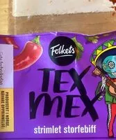 Cantidad de azúcar en Tex mex biffstrimler