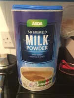 Sokerin määrä sisällä Skimmed milk powder