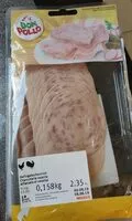 Quantité de sucre dans Charcuterie volaille