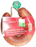 Saucisson de porc fumee a cuire