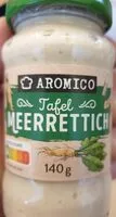Suhkru kogus sees Tafel Meerettich