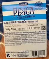 Cantidad de azúcar en Solomillo de salmón