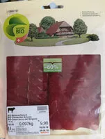चीनी की मात्रा Viande des Grisons