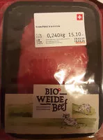 Quantité de sucre dans Bio Weide Beef