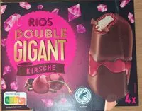 Suhkru kogus sees Double Gigant Kirsche
