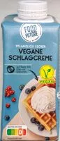 Sokerin määrä sisällä Vegane Schlagcreme