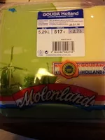 入っている砂糖の量 Gouda Holland IGP (30 % MG)