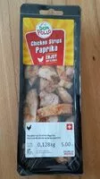 入っている砂糖の量 Chicken Strips