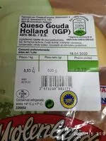 入っている砂糖の量 Queso Gouda