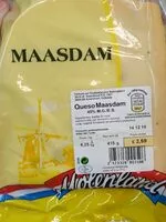 入っている砂糖の量 Maasdam