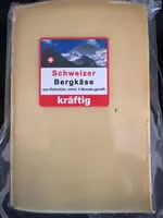 Zuckermenge drin Schweizer Bergkäse