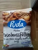 Zuckermenge drin Haselnussfüllung
