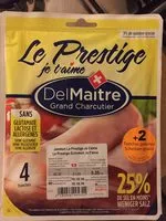 入っている砂糖の量 Le prestige
