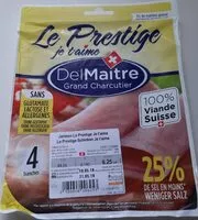入っている砂糖の量 Jambon le prestige