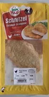 Количество сахара в Escalope poulet