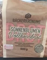 Jumlah gula yang masuk Sonnenblumen Vollkornbrot