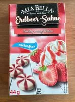 Quantité de sucre dans Erdbeer-Sahnebonbons