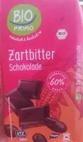 入っている砂糖の量 Zartbitter Schocolade