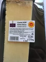 Quantité de sucre dans Cantal AOP Entre-Deux