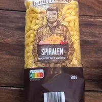 Amount of sugar in Spiralnudeln