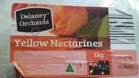 İçindeki şeker miktarı Yellow Nectarines