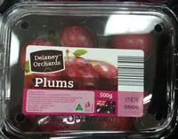 İçindeki şeker miktarı Fresh Plums