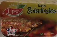 Sucre et nutriments contenus dans Fipso les soleillades