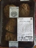 Sucre et nutriments contenus dans Perrin raviolis