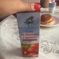 含糖量 Zumo de manzana exprimido