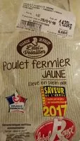 Quantité de sucre dans Poulet fermier jaune